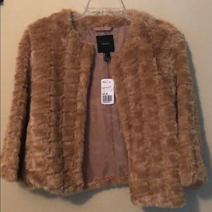 Forever21 ✨ Tan Faux Fur Jacket